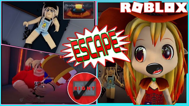 ROBLOX RONALD! ESCAPE THE NEW CHAPTER 8 HEADQUARTERS MAP