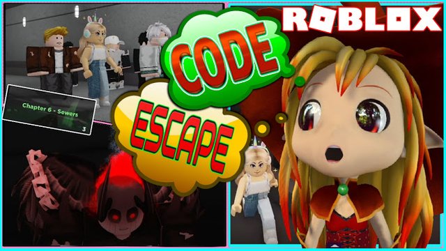 ROBLOX GHOST! NEW CODE! HOW TO ESCAPE NEW CHAPTER 6 SEWERS