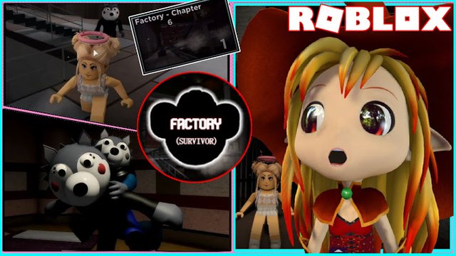 ROBLOX PIGGY! ESCAPING NEW CHAPTER 6 FACTORY MAP and GETTING SURVIVOR BADGE