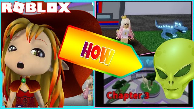 ROBLOX ALIEN! ESCAPE NEW CHAPTER 3 JURASSIC MAP!