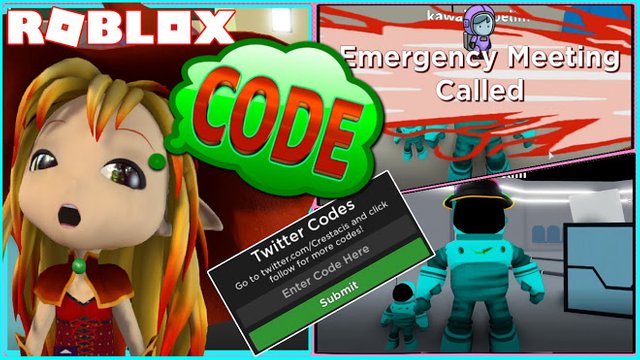 ROBLOX AMONGST US! NEW PET CODE! AMONG US