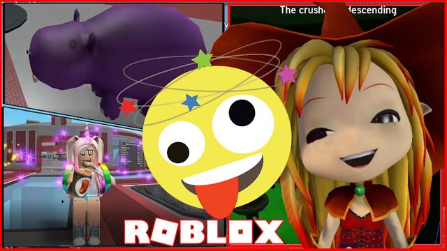 Roblox The CrusheR Gameplay! Playing with HELEN the Hippopotamus