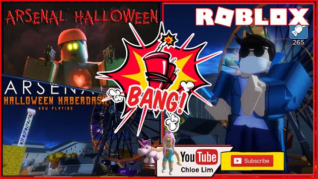 Roblox Gameplay Arsenal Book Candy Pizza And Roller Coasters Wow Steemit