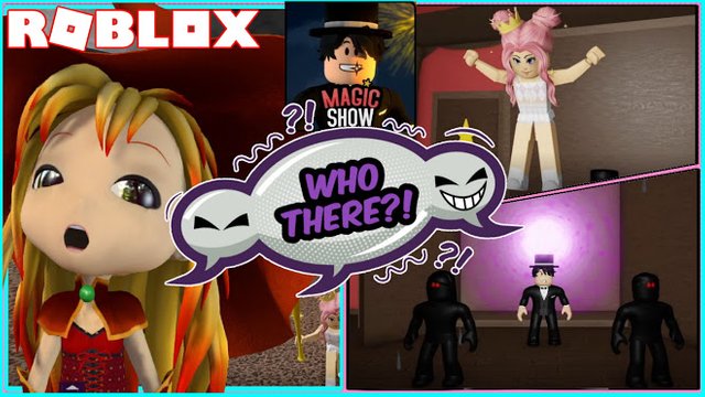 ROBLOX MAGIC SHOW STORY! WATCHING A MAGIC SHOW ON FRIDAY THE 13 IN THE FOREST