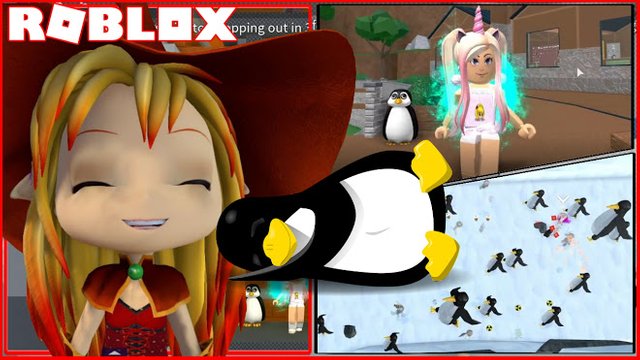 Roblox Epic Minigames Gameplay! Got a free pet penguin from premium account!