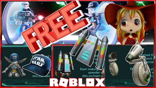 Roblox Galactic Speedway Creator Challenge How To Get The Rise Of Skywalker Cap D O And Hyperspace Jetpack Roblox Items Steemit