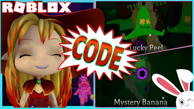 ROBLOX BANANA EATS! NEW CODE! GETTING THE MYSTERY BANANA LUCKY DAY AWARD