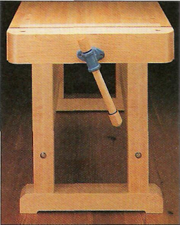 How To Make A Wooden Workshop Work Bench And Vice Diy