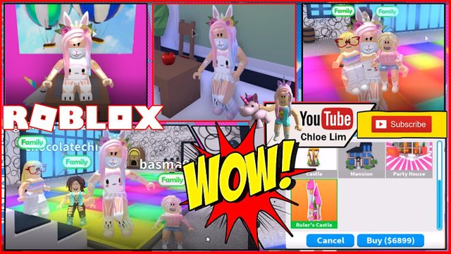 Roblox Gameplay Adopt Me Checking Out The New Castle Kid To