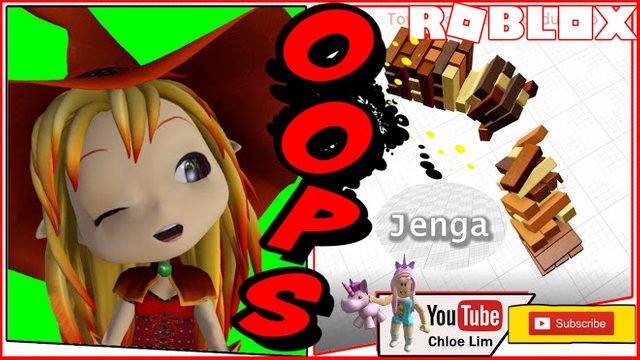 Roblox Jenga Gameplay! JENGA JENGA! Looks easy but pretty tricky!