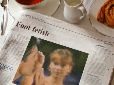 Foot fetish news