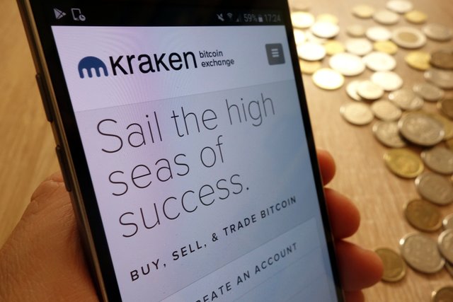 Kraken cryptocurrency exchange