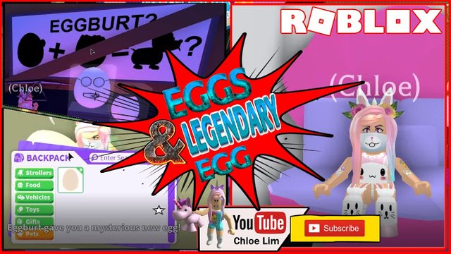 Roblox Gameplay Adopt Me All Eggs Legendary Egg Location