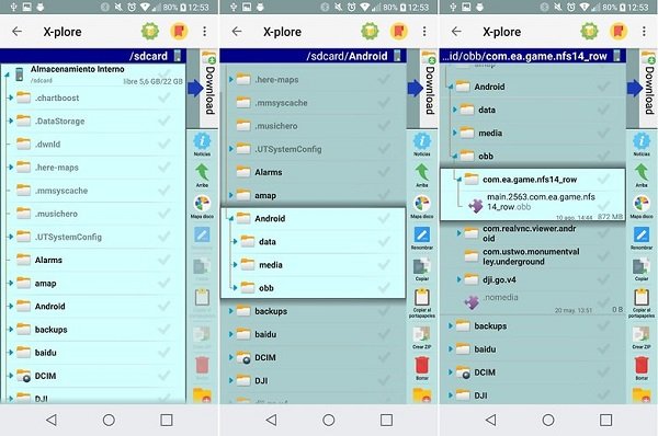 how to setup Android APK and OBB file