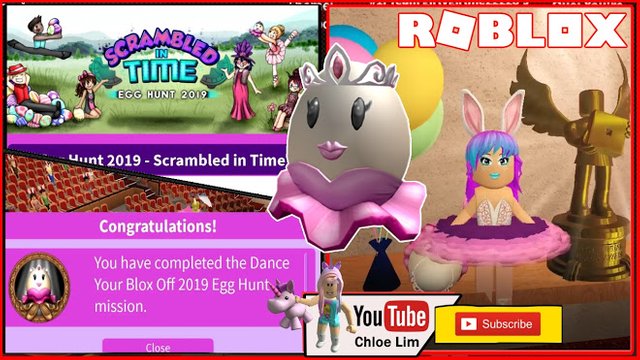 Roblox Gameplay Dance Your Blox Off Getting The Prima Balleggrina Egg Easter Egg Hunt 2019 Steemit