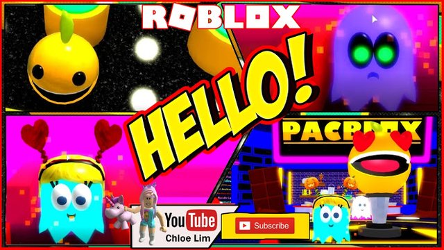 Roblox Pac-Blox Gameplay! VALENTINES Getting those Little Packy ORANGES Pac-Blox Pac Man!!!