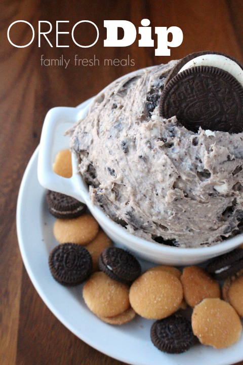 Creamy Oreo Dip Dessert