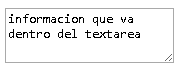 textarea