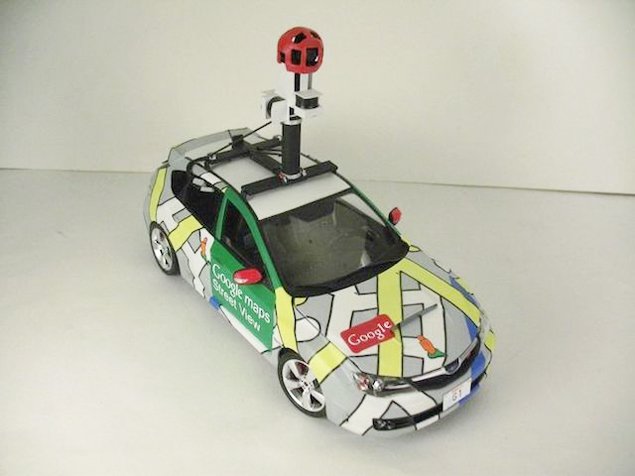 Google Street View cars made 1 24 scale Steemit