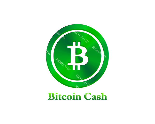 Bitcoin Cash Bch Laminated Metal Green Logo Design In Circle Now - 