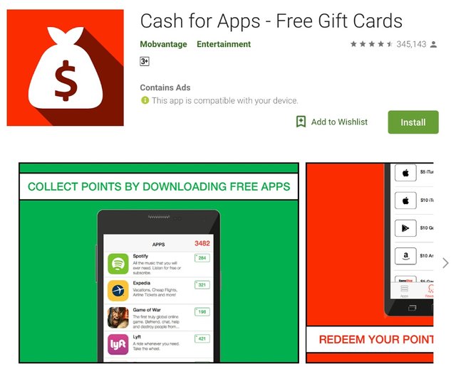 aplikasi cash for apps