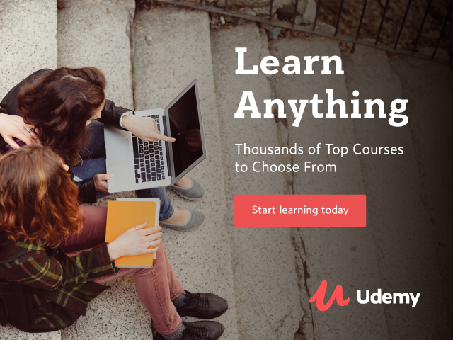 Udemy Black Friday Sale! Top Courses From $9.99