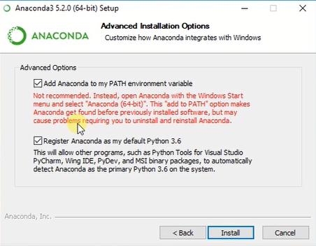 install anaconda