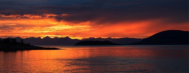 Midnight Sunset Norway