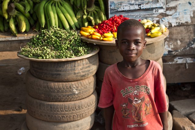 kid in Ghana