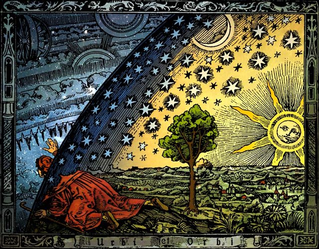 Image result for flammarion engraving