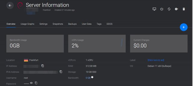 What you can get by Deploying a Free Instance?