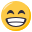 grinning face with smiling eyes