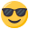 smiling face with sunglasses