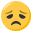 disappointed face