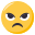angry face