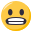grimacing face