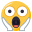face screaming in fear