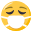 face with medical mask