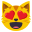 smiling cat face with heart-eyes