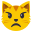 pouting cat face