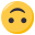 upside-down face