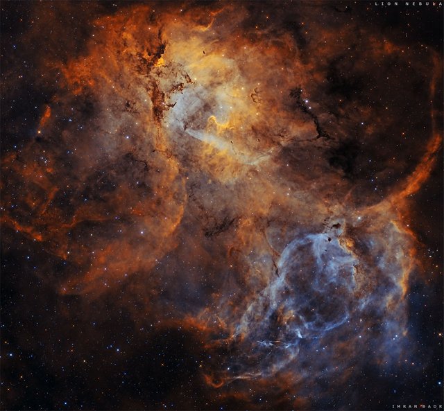 Sh2-132: The Lion Nebula