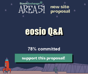 Stack Exchange Q&A site proposal: eosio