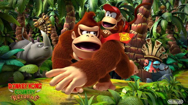 Image result for donkey kong country returns art