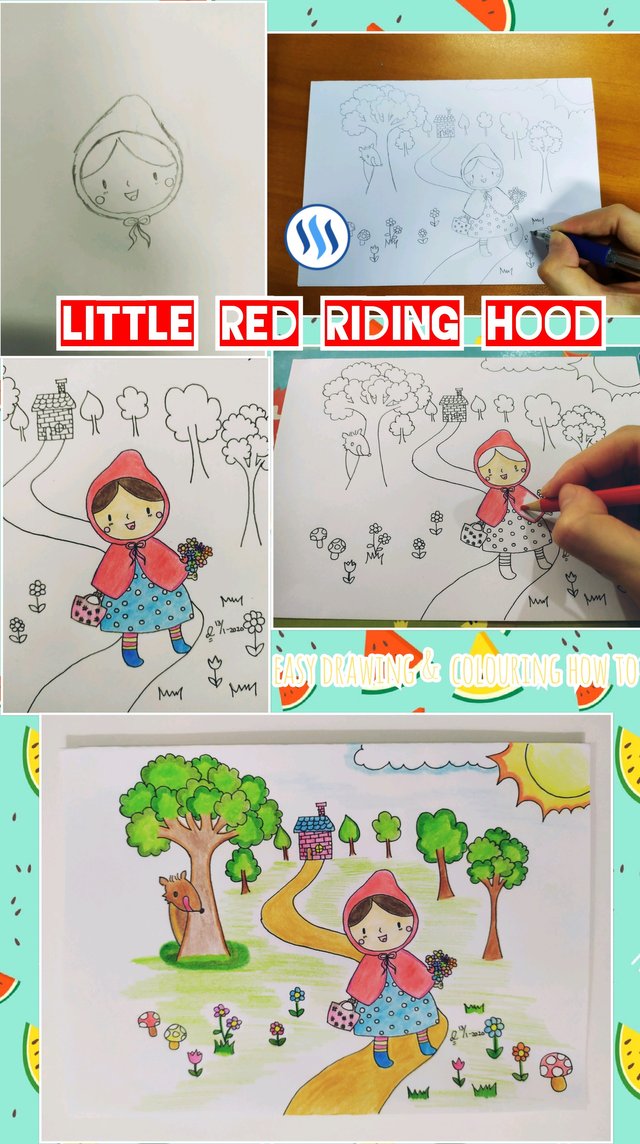 Little Red Riding Hood Steemit
