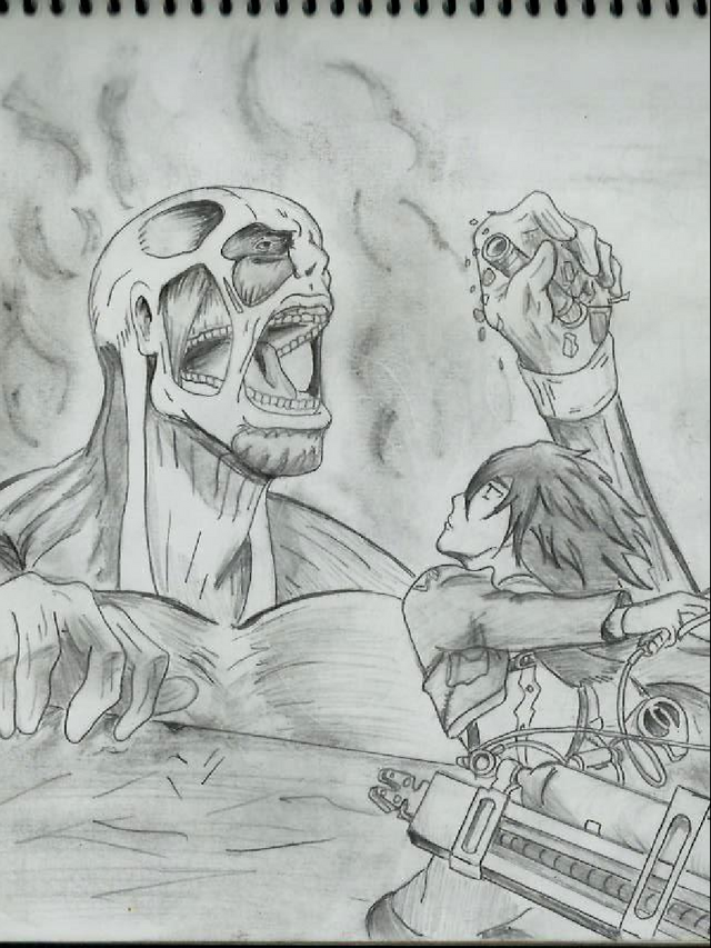 Attack On Titan Micasa Drawing Fan Art In Pencil Animal Pencil Drawing