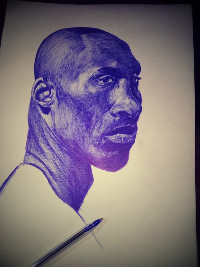 Remembering Kobe Bryant  Ballpoint pen drawing, Kobe bryant, Kobe