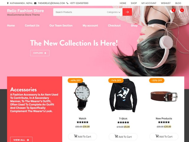 relic-fashion-store-wordpress-theme