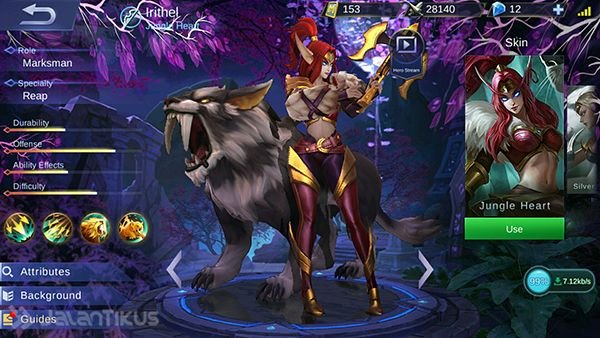 Game Series Guide Dan Skill Irithel Mobile Legends The Lady Of The Smilodon Rider Guide Dan Skill Irithel Mobile Legends Wanita Si Penunggang Smilodon Episode 5 Steemit