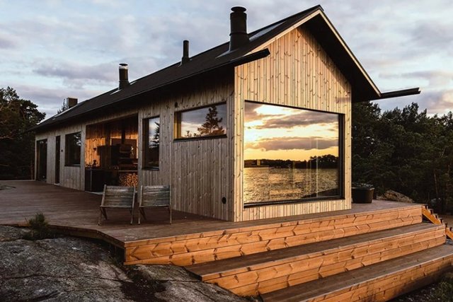 Couple Build Off Grid Cabins After Buying Their Own Private Island